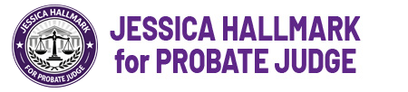 Jessica Hallmark for Oakland Probate Judge Logo